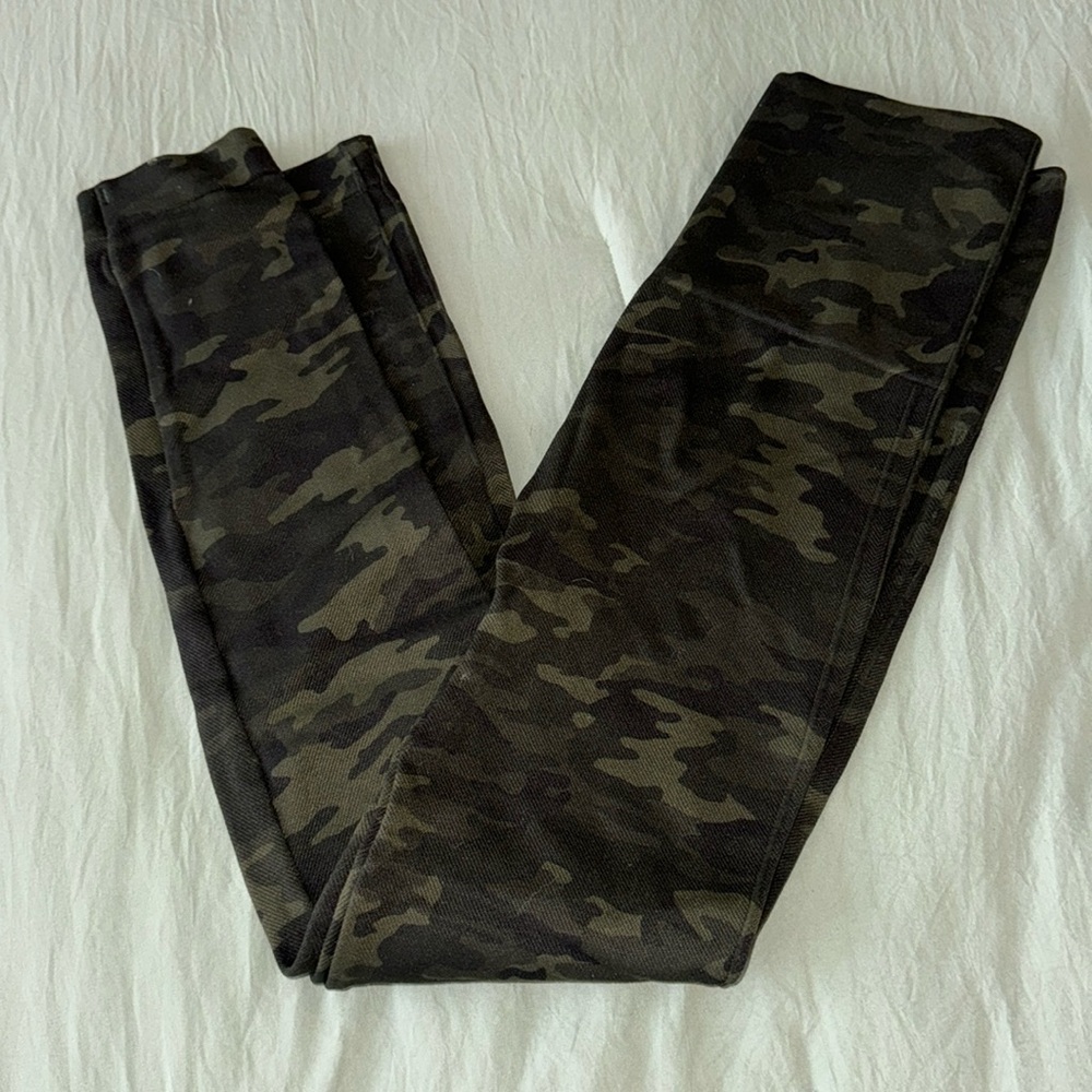 Spanx camo leggings